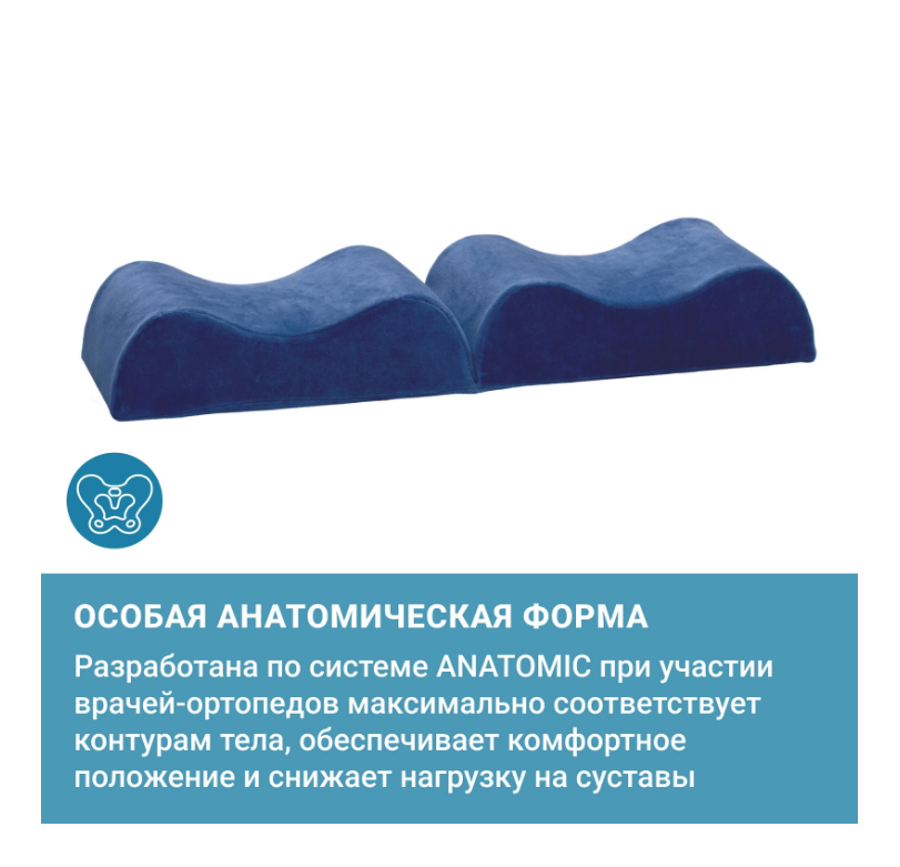 Подушка ортопедическая П15 Ортофикс (Orthofix), размер 28*18*16 TRELAX купить в OrtoMir24